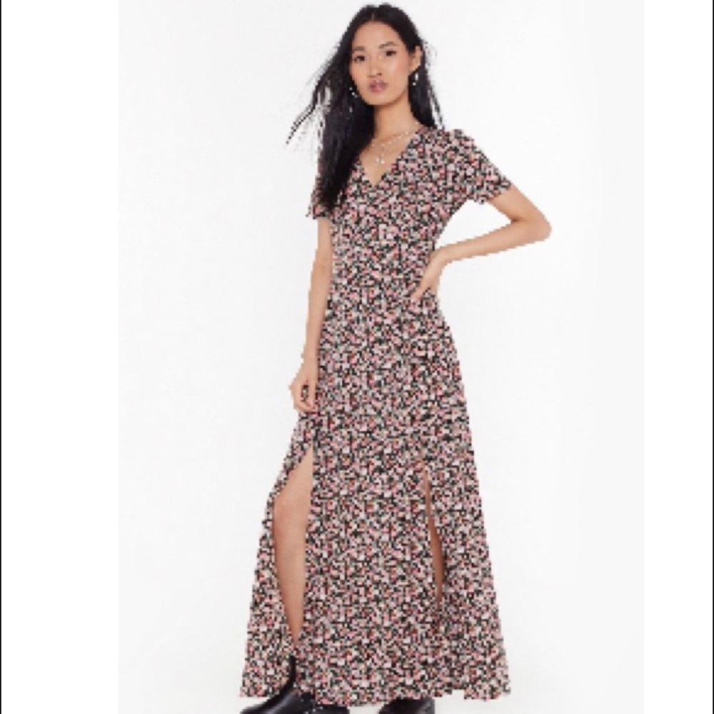 Floral maxi dress